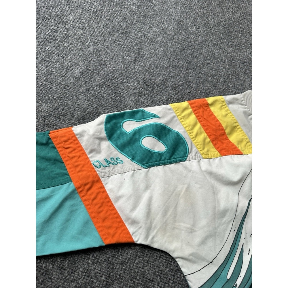 Mens Adidas Devils Toenails Amuza River Kayak Sweatshirt Teal, Size XL - Picture 5 of 12